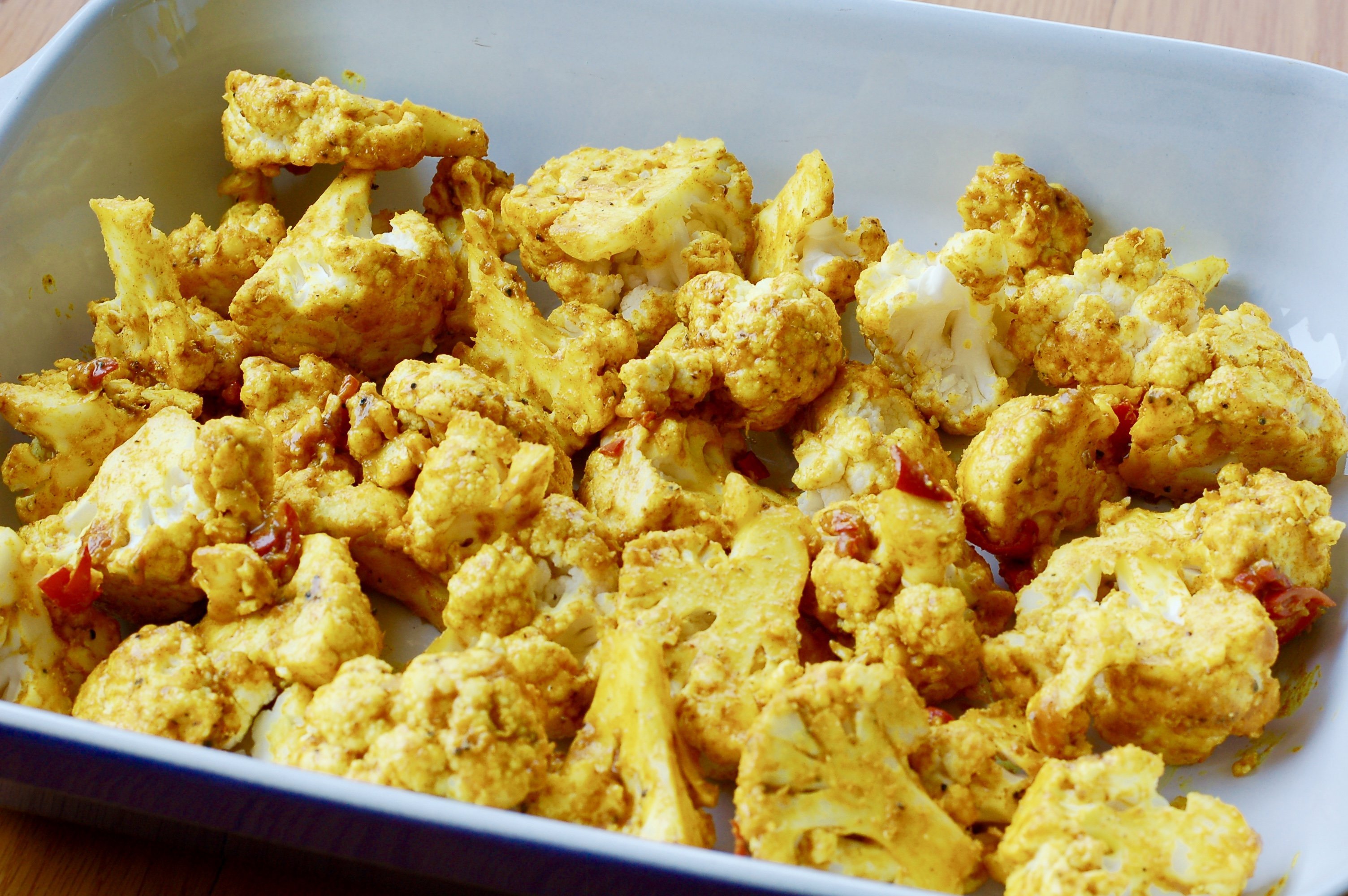 Featured image for “Roasted Cauliflower with Turmeric and Ginger”