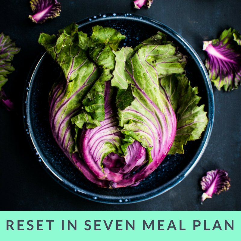 Reset in Seven 7-day meal plan