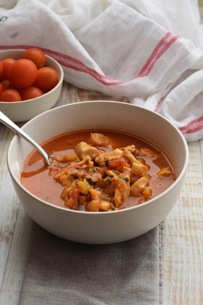 Mediterranean fish stew