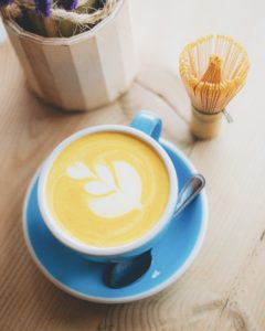 golden turmeric latte